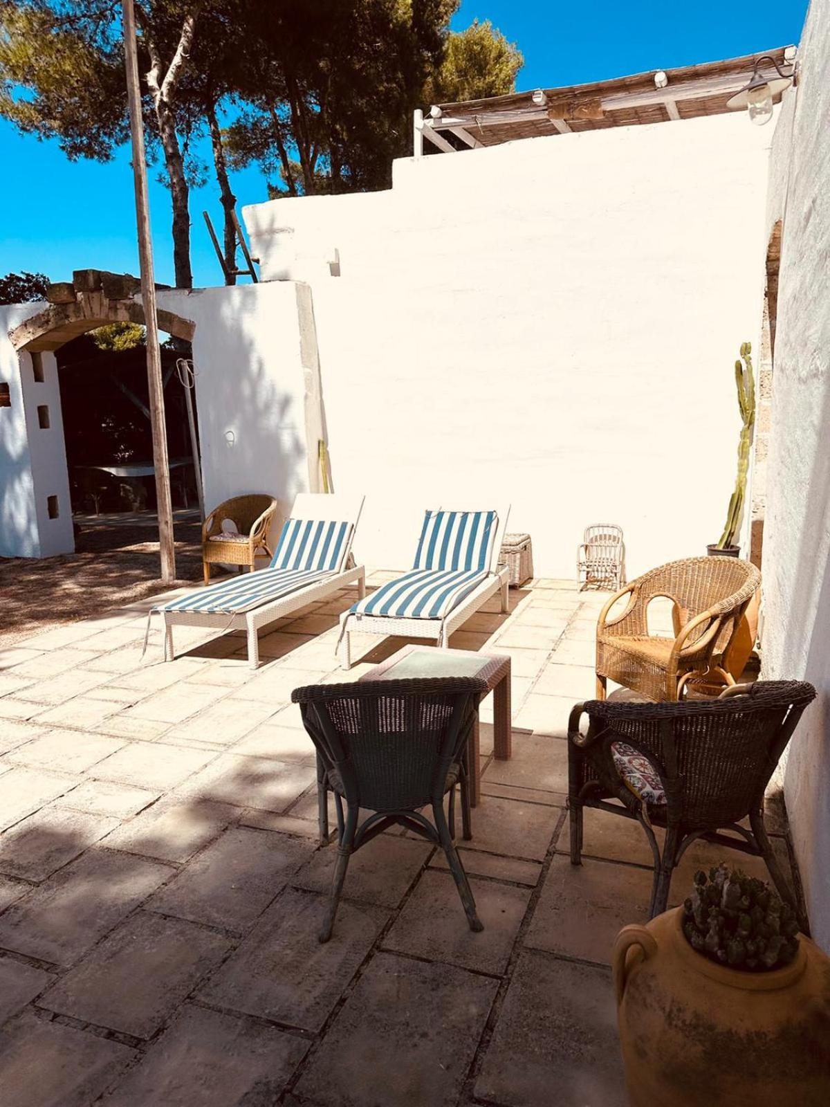 Casa Vacanze Capurre "Trulli E Pajare A Due Passi Dal Pizzo" غالّيبولي المظهر الخارجي الصورة